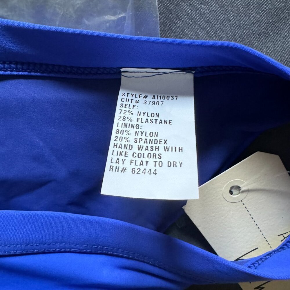 Nicole Miller | NWT Cobalt Blue Alejandra Bikini Bottom Size Large - Picture 7 of 8